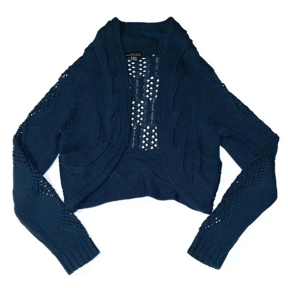 Line the Label- Chunky Open Knit Sweater Cardigan - Picture 1 of 6